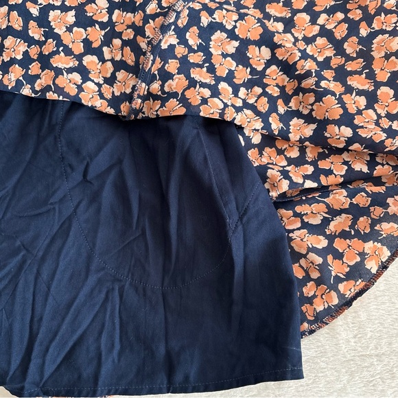 Abercrombie & Fitch Floral Tiered Smocked Mini Dress fits Medium to Large * D3 - Picture 15 of 16